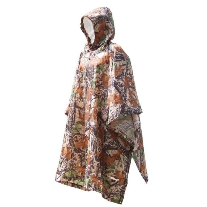 Poncho Pluie Imperméable Cape de Pluie - Vert - Multifonctions 3 en 1 Poncho Pluie Imperméable Cape de Pluie - Vert - Multifonctions 3 en 1