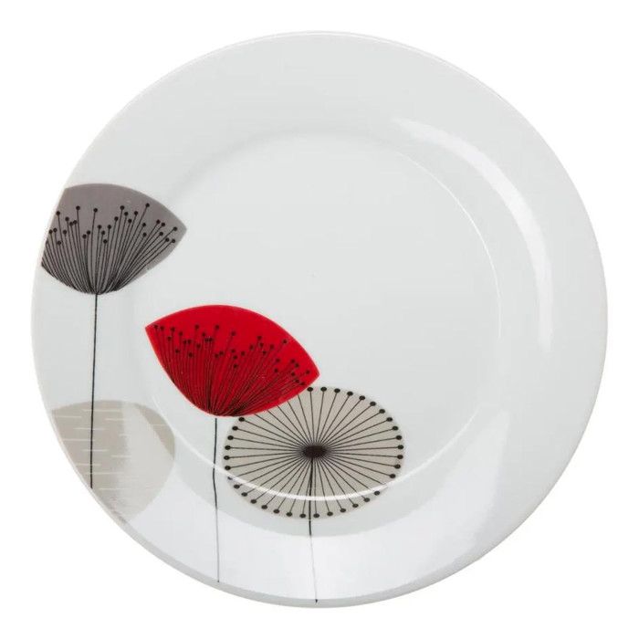 Lot de 6 Assiettes à Dessert Osara 20cm Blanc