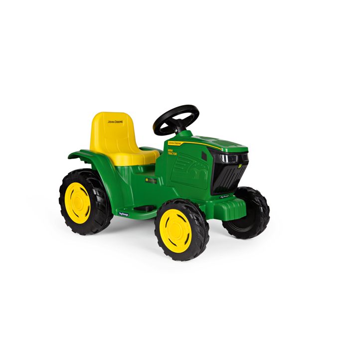 Mini tracteur électrique John Deere - Peg Perego - 6V - Vert - Pour enfant dès 1 an