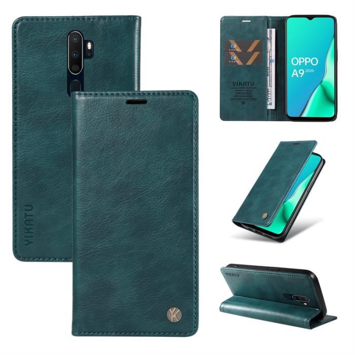 Acquista Cover a libro per OPPO A6 Pro Custodia per telefono in pelle PU Protezione completa del corpo [Blocco RFID] Custodie protettive in Italia a partire da 5.59