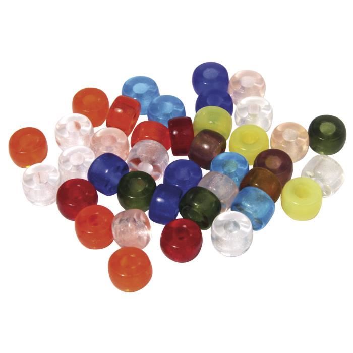 Kit de 1 602 perles pour tresses de cheveux comprenant 600 perles poney pailletées de 9 x 6 mm, 1 000 élastiques en caoutchouc et 2 perles rapides pour tresses de cheveux d'enfants (paillettes