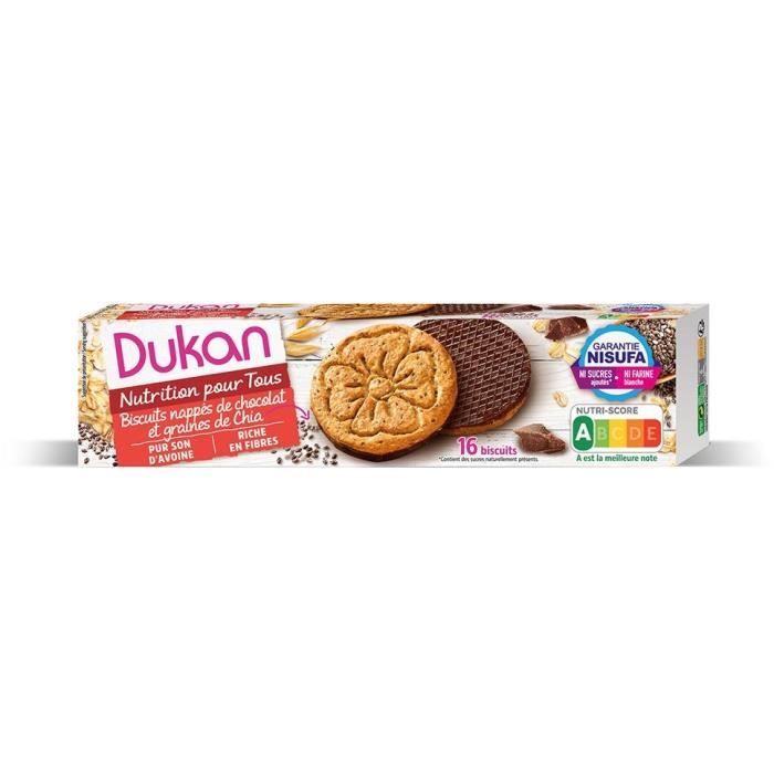 Dukan Biscuits De Son D Avoine Aux Graines De Chia Et Chocolat 160 G Cdiscount Sante Mieux Vivre