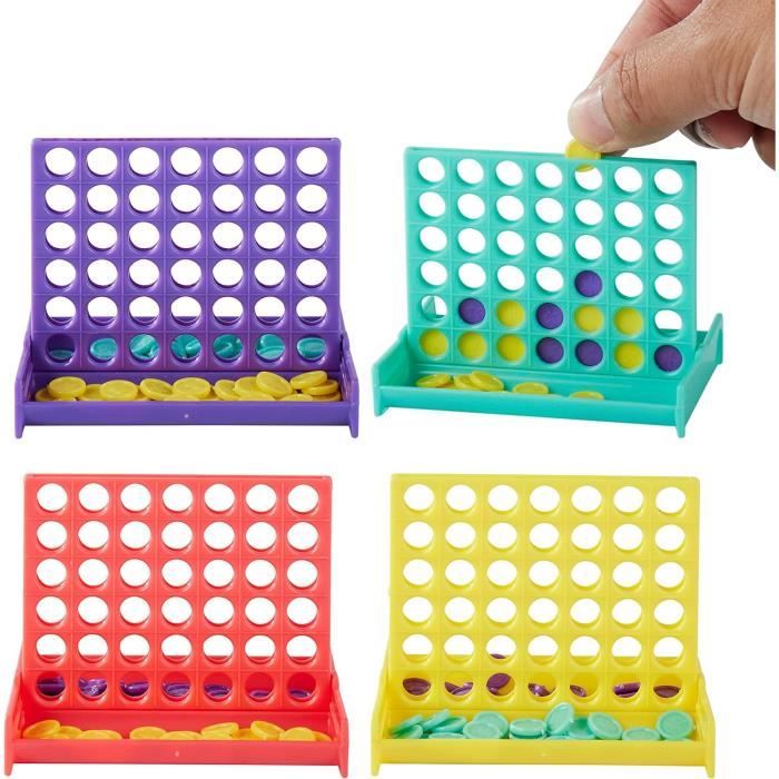 Mini Puissance 4 - TWIDDLERS - Lot de 24 - 8 cm - Jouets pour enfants - Cadeaux d'anniversaire - Jeux - Jouets Mini Puissance 4 - TWIDDLERS - Lot de 24 - 8 cm - Jouets pour enfants - Cadeaux d'anniversaire - Jeux - Jouets