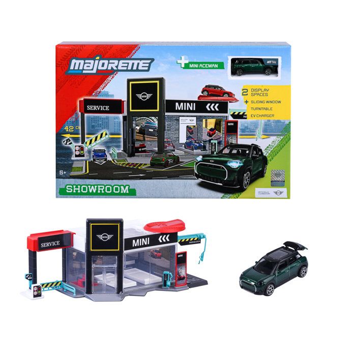 Set Majorette Mini Showroom + 1 véhicule - vue 1