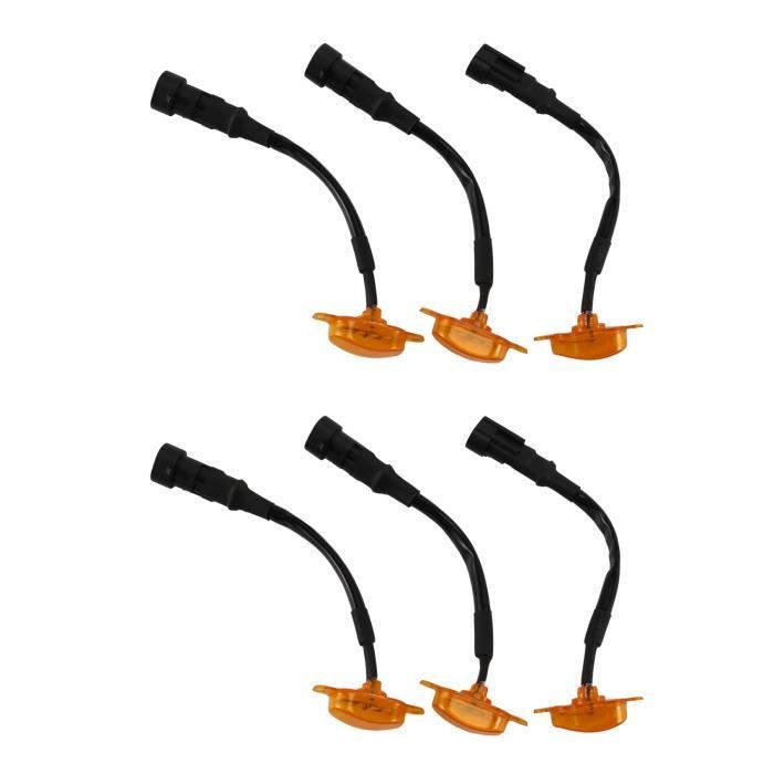 Kit 4 Feux De Calandre LED Blancs Pour Ford Bronco Sport / Off-Road 2020-2021 - Montage Facile Sans Perçage
