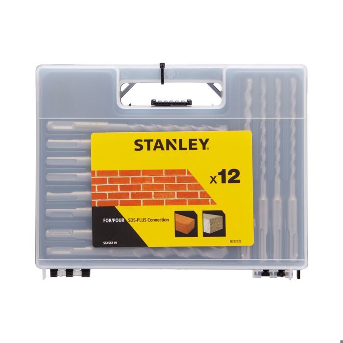 Stanley Coffret de 12 forets SDS de 6 14mm STA56119 QZ