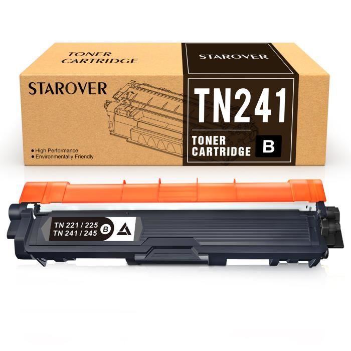 Toner Compatible TN241 Noir Pour Brother - Marque NOPAN-INK - Neuf Sous Emballage - Modèles Compatibles Listés