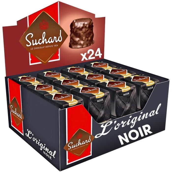 Souchard Rocher Rocher Suchard Noir 35g (Boîte de 24) - Cdiscount Au quotidien