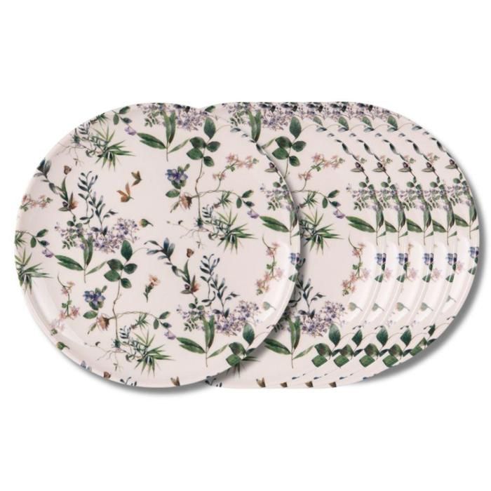 Assiette à Pizza Saturnia Napoli - Lot Avec Roulette à Pizza - Porcelaine Blanche Ø33cm - Résistante Et Élégante