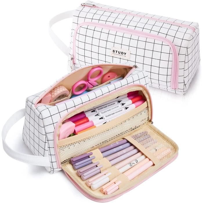 Trousse à Crayons Grande Capacité Avec Motif Cody Rhodes - Compartiments Multiples - Pour école, Bureau, Rangement - Tissu Polyester Et PVC Durable - 14