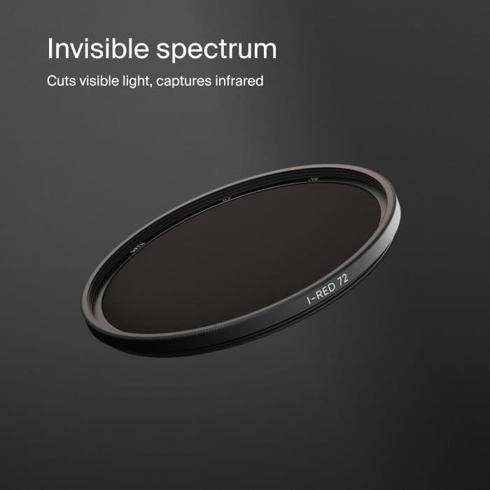 Filtre Infrarouge Réglable 52 Mm - Pour Objectif Canon RF 24 Mm F/1.8 IS STM Et EOS R7 R8 - Verre Optique, 550-750 Nm