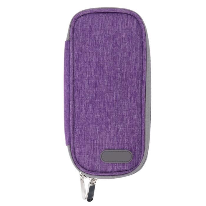 Porte-stylo Réfrigérant Pour Insuline - Multicouche Avec Fermeture éclair - Neuf - Pour Diabétiques