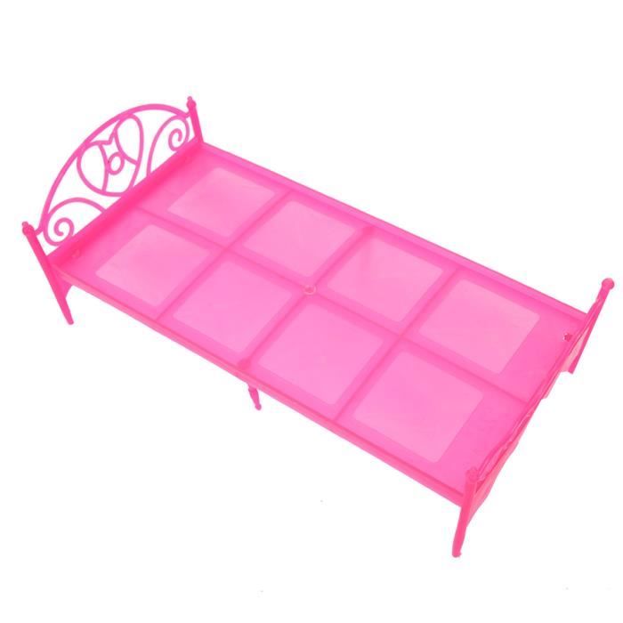 Garneck Mini Lit Pour Poupée – Meuble Maison De Poupée En Bois Et Coton, Jouet Éducatif Pour Enfants