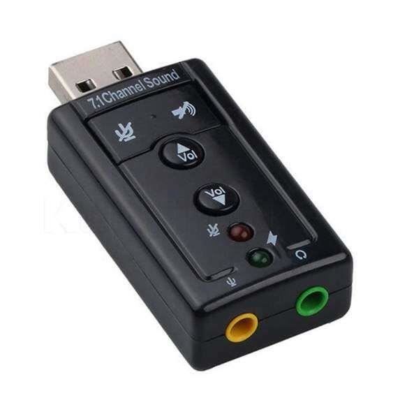 Carte son USB externe 7.1 Channel 3D Virtual Audio - Cdiscount Informatique