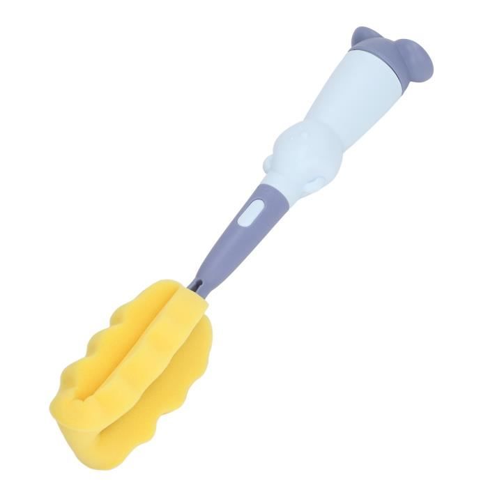 Brosse à Bouteille Flexible Et Amovible - Longueur 26,7 Cm, Tête En Nylon, Pour Thermos, Gourdes, Biberons - Nettoyage Espaces étroits
