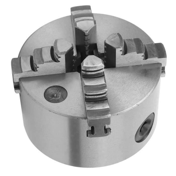 Mandrin à 3 Mors K11-80 Mandrin De Tour De Métal Auto-Centrant Avec Des Pièces De Rechange