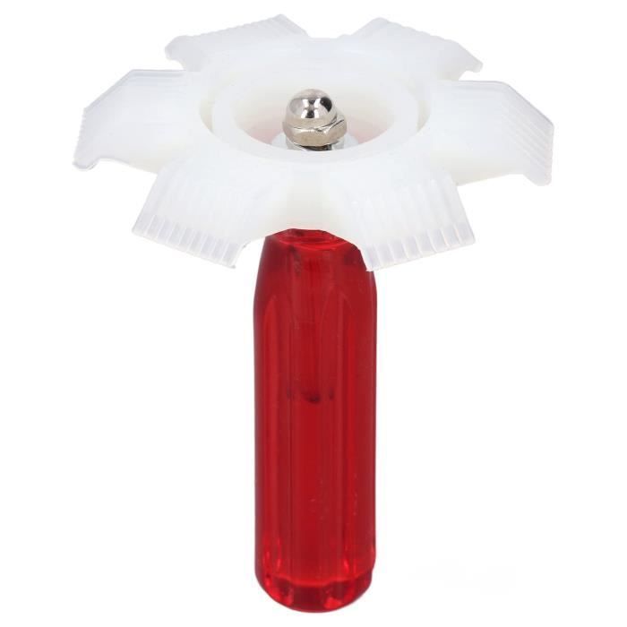 Outil Redresseur Ailettes Condenseur/Évaporateur Voiture - Peigne à 6 Tailles (8 à 15 Ailettes/pouce) - Pour Climatisation Auto & Refroidisseurs