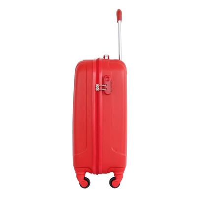 Valise cabine souple 55 cm rouge Lecce - Avenuedusac