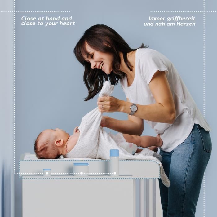 Infantastic Commode Langer 3 Tiroirs et 3 Compartiments