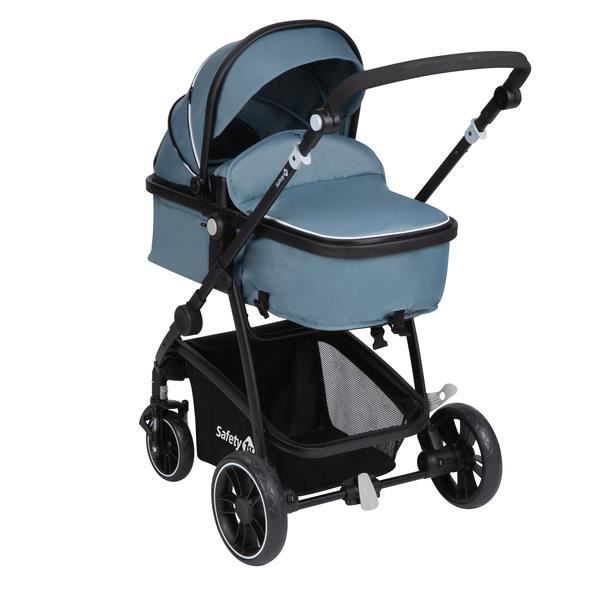 SAFETY 1ST Poussette 2 en 1 Crossy avec nacelle integree adaptateurs pour Cosi 4 roues de la naissance a 3 5 ans Pure Grey Cdiscount Puericulture Eveil bebe