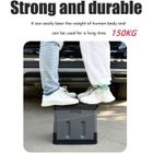 Toilette Portable Wiltec Camping - 10L - Capacité Max 200kg - HDPE/PP