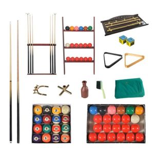 BILLARD Billard Américain avec Accessoires et retour de Bo