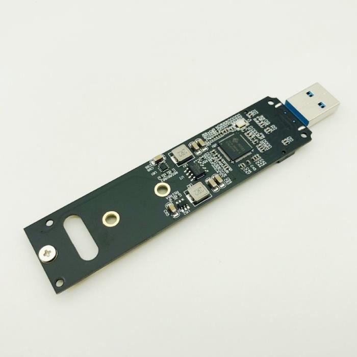Adaptateur Portable haute Performance NVME vers USB, M.2 SSD vers carte USB  3.1 Gen 2 Bridge Chip vers M2 SSD - Cdiscount Informatique