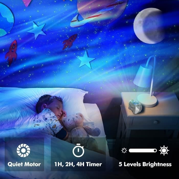 Projecteur Ciel Etoile LED avec Animation D'aurore Boréale, Ciel Etoile  Plafond Projecteur Avec 55 Types D'effets D'éclairage[O622] - Cdiscount  Maison