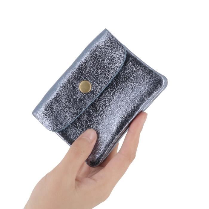 Petit portefeuille pratique pour femme en cuir artificiel souple avec de nombreux Petit portefeuille pratique pour femme en cuir artificiel souple avec de nombreux