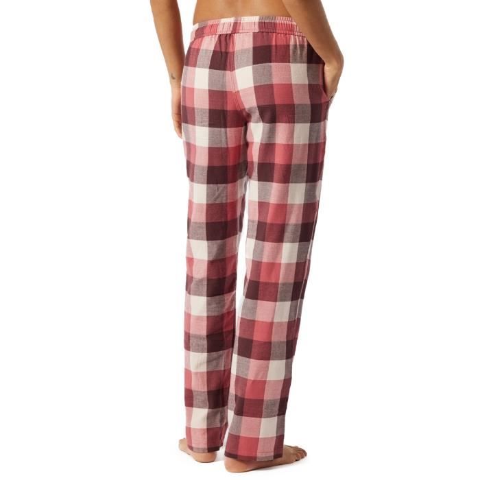 Pantalon de pyjama long Femmes Mix Relax SCHIESSER Rouge Multicolore