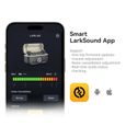 Micro cravate san fil - Hollyland - Lark M2 combo, pour DSLR Caméra iPhone PC, Annulation bruit, échantillon 48KHz-24bit, Noir-3