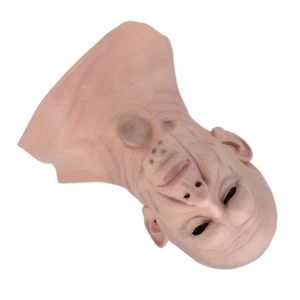 Egujiwa Masque Vieil Homme Réaliste En Latex – Halloween, Bal Masqué, Fêtes – Taille Unique