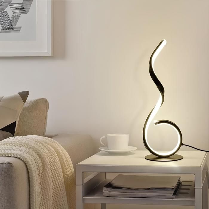 Veilleuse De Bureau Décorative Design – Ambiance Douce Pour Chambre, Salon, Bureau, Noël (13,5 Cm) - 12