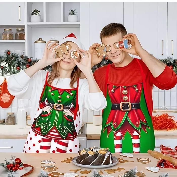 Tabliers De Noël Pour Femme – Tabliers De Cuisine Sexy Et Amusants Pour La Cuisine, Les Dîners Et La Cuisine De Vacances – Tabliers Fantaisie Pour Homme Du 5,96 € | DHgate