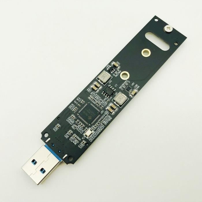 Adaptateur Portable haute Performance NVME vers USB, M.2 SSD vers carte USB  3.1 Gen 2 Bridge Chip vers M2 SSD - Cdiscount Informatique