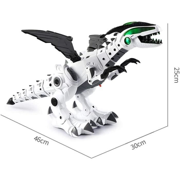 Dinosaure jouets blanc électrique marche Spray dinosaure Robot