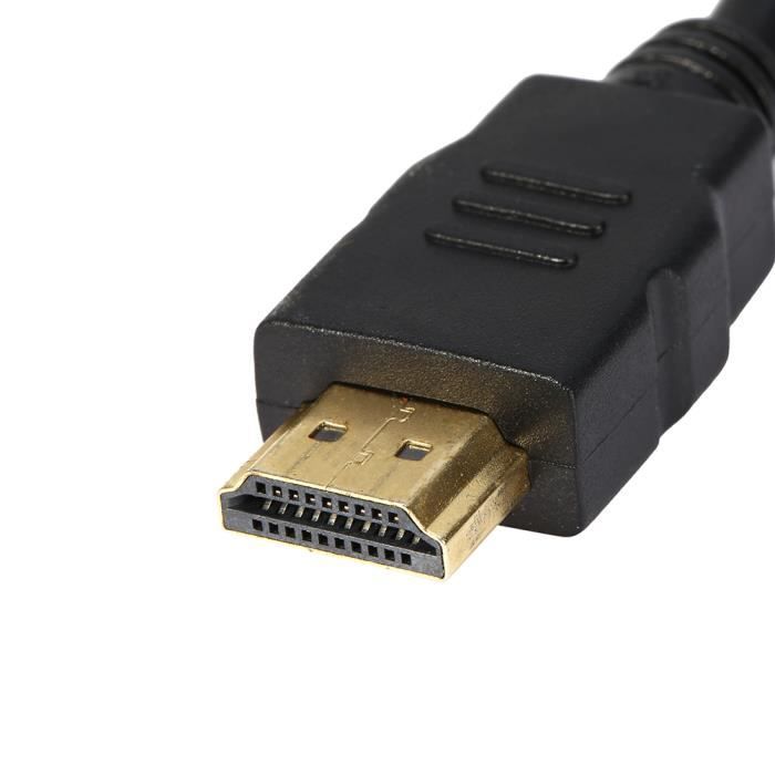 LIS Switch HDMI automatique à 3 ports - Commutateur HDMI 1080P Adaptateur  Câble LS008 - Cdiscount TV Son Photo
