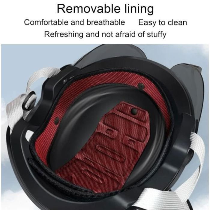 Casque Trottinette Electrique - Marque - Modèle - Noir - ABS, éponge - Trottinette - Adulte - Homme