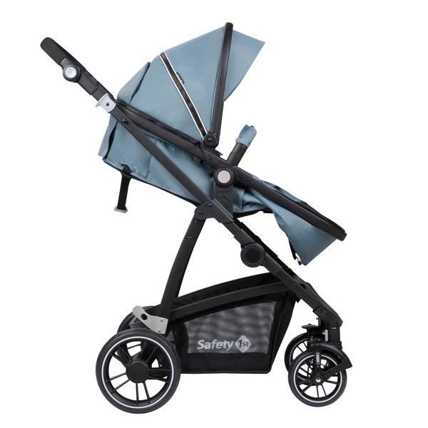 SAFETY 1ST Poussette 2 en 1 Crossy, avec nacelle intégrée + adaptateurs  pour Cosi, 4 roues, de la naissance à 3,5 ans,Pure Grey - Cdiscount  Puériculture & Eveil bébé