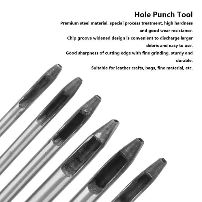 Rouleau Broche Poinçon Ensemble De 9 Pour Orfèvre Bricolage Poinçons