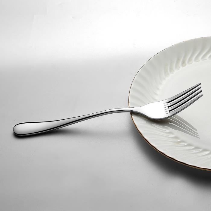 Ménagère Pour 6 Personnes, 36 Pièces, En Acier Inoxydable, Avec Couteau