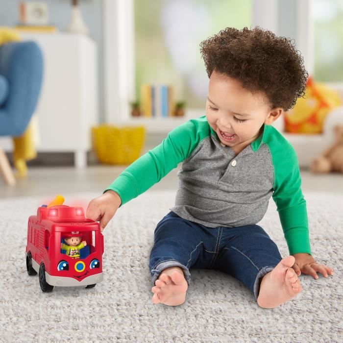 Fisher price little 2025 people fire truck