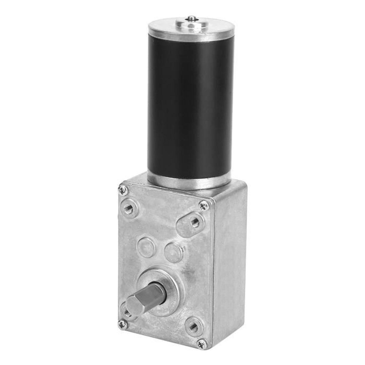 Duokon Moteur à vis sans fin Moteur à Engrenage à Vis sans Fin Réversible à Vitesse Réduite 8mm
