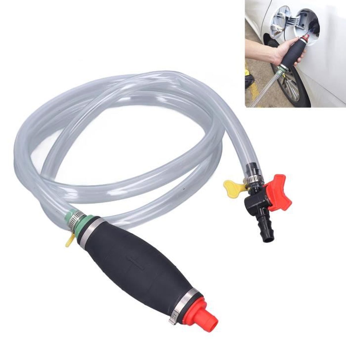 BGS Diy 75812 Pompe à Main Pour Siphon 540 Mm - Lot De 2 Pièces