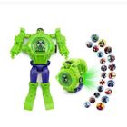 SEBTHOM MONTRE HULK -transformers et projection 3D Marvel