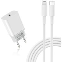 Chargeur iPhone 13, USB C 20W Prise de Charge iPhone avec Câble [Apple MFi Certtified] 2M Type C vers Lightning[189]