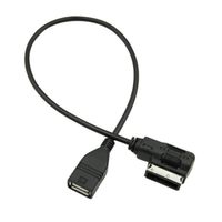 Interface de musique USB AMI MMI AUX MP3 Adaptateur de câble pour Audi A3 S4 A5 S5 A6 S6-GXU