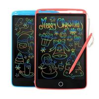 2 Pack Tablette Enfants 8,5 pouces, LCD Tablette Dessin avec Ecran coloré, Bloc d'écriture effaçable, Jouet éducatif à partir de 2