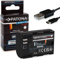 Batterie PATONA Platinum USB-C LP-E6 Compatible avec Canon EOS R 7D 6D 5D Mark II III 80D