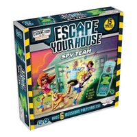 Coffret de 6 jeux Riviera Games Escape room Escape your house Multicolore - RIVIERA GAMES - Jeu d’ambiance